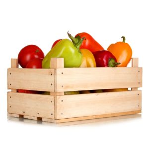 Organic Peppers & Tomatoes